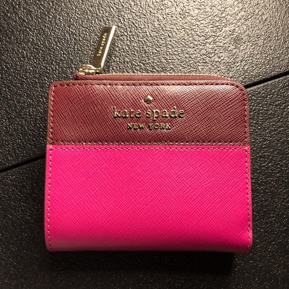 kate spade Handbags - Kate Spade Staci Colorblock Zip Around Bifold Wallet